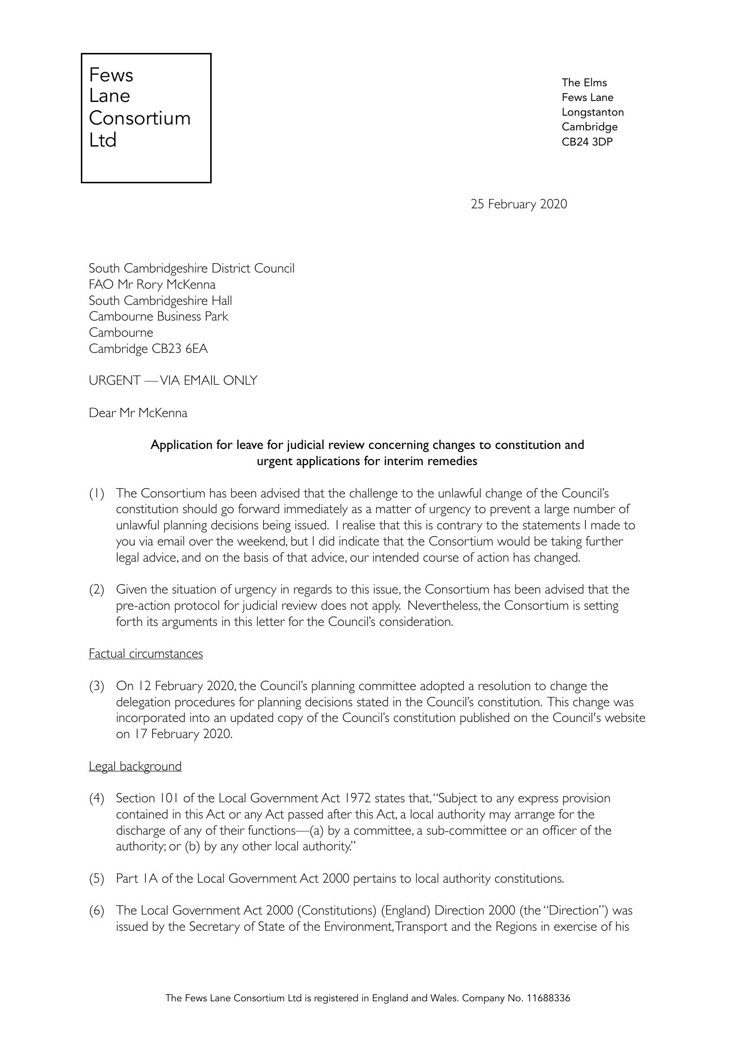 Judicial Review Pre-action Protocol letter 23 Feb 23.pdf  DocDroid With Regard To Pre Action Protocol Letter Template