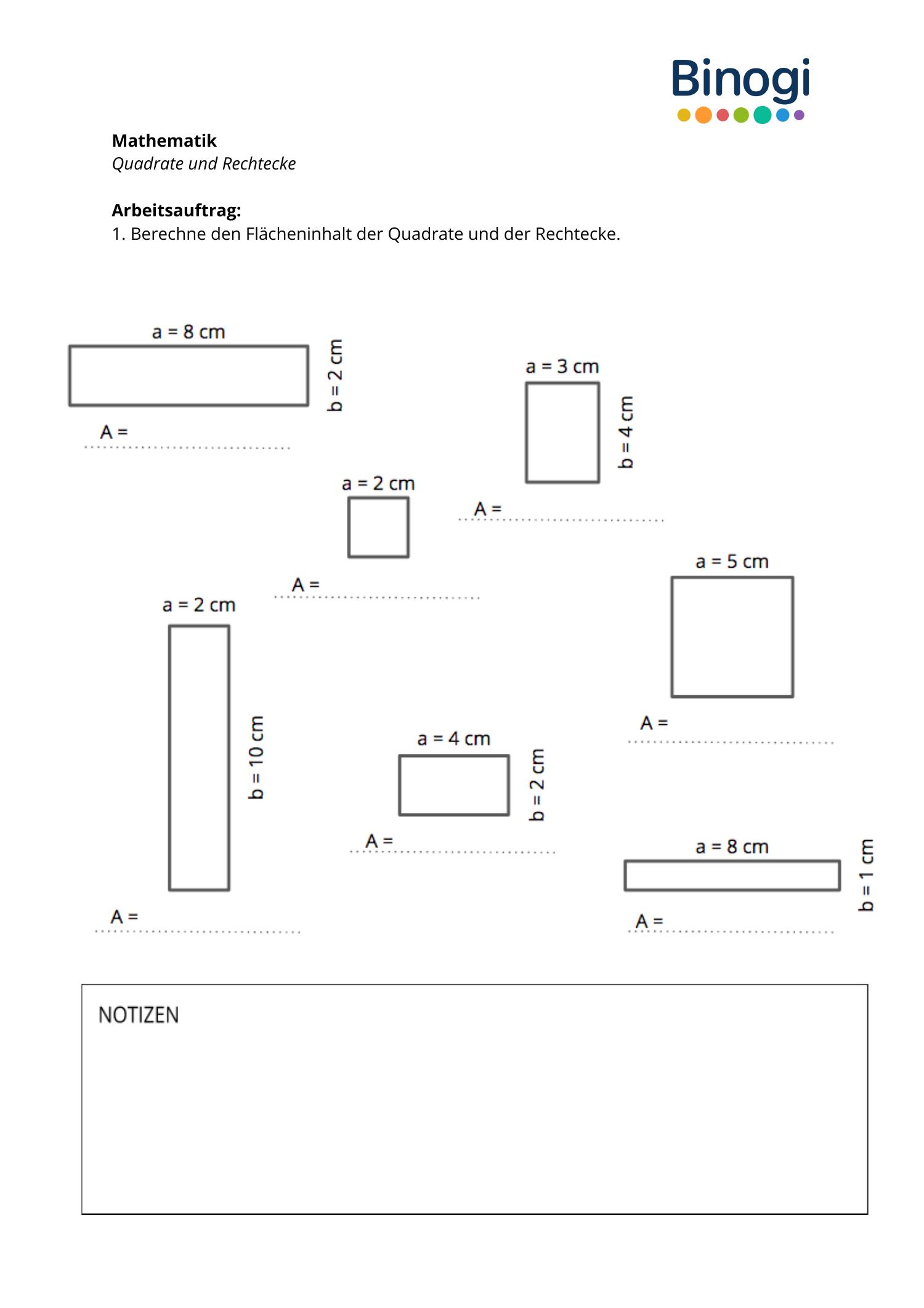 Rechteck Und Quadrat übungen Mit Lösungen AB_Mathematik_Quadrate_und_Rechtecke.pdf | DocDroid