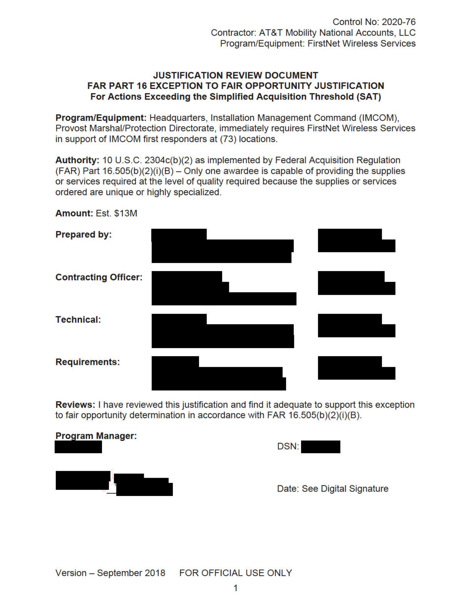 PDF T l charger firstnet Gratuit - Us Army Imcom Contract Att Firstnet Pdf 