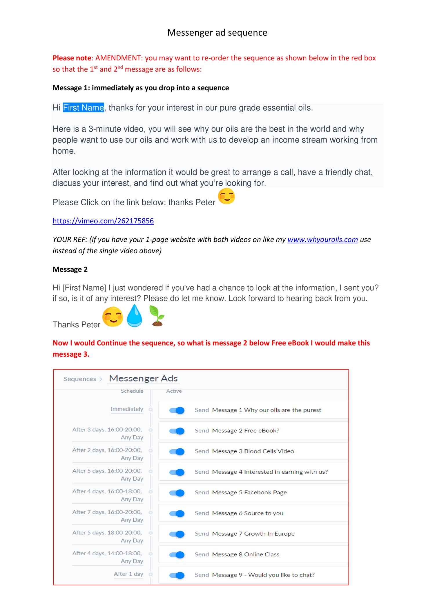 Messenger Sequence manychat.docx DocDroid