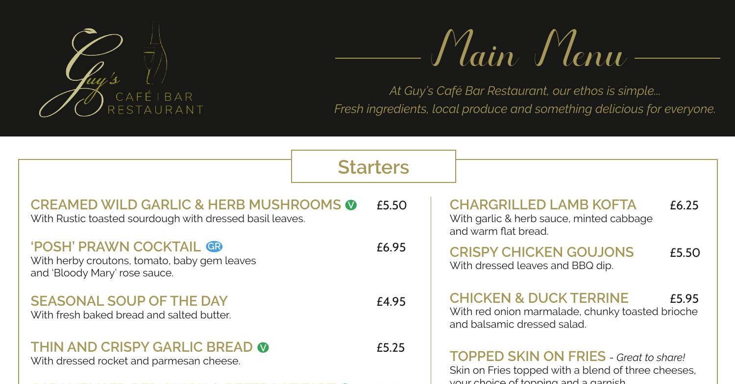 Guy's Cafe Bar Restaurant Main Menu.pdf DocDroid