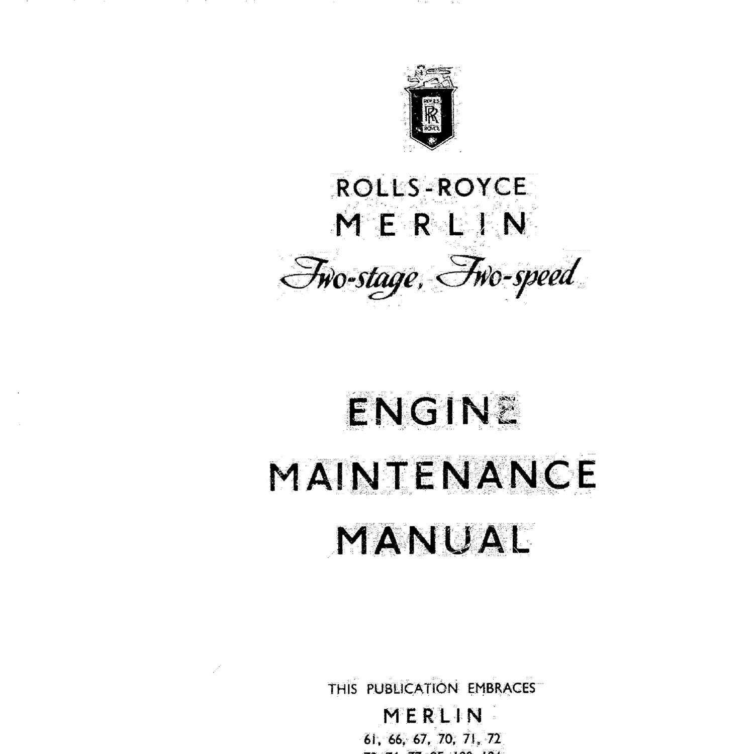 ROLLSROYCE RR300 SERIES OPERATION AND MAINTENANCE MANUAL Pdf Download   ManualsLib