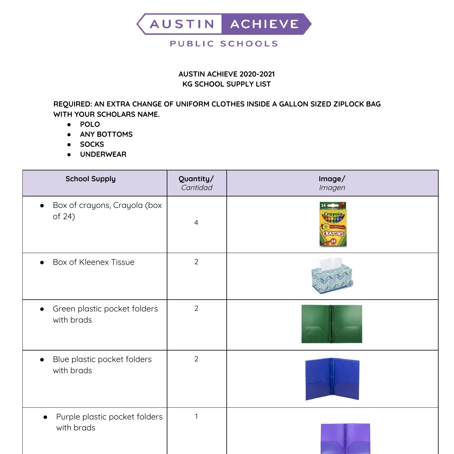 AAPS Kinder School Supply List 2020 2021.pdf DocDroid