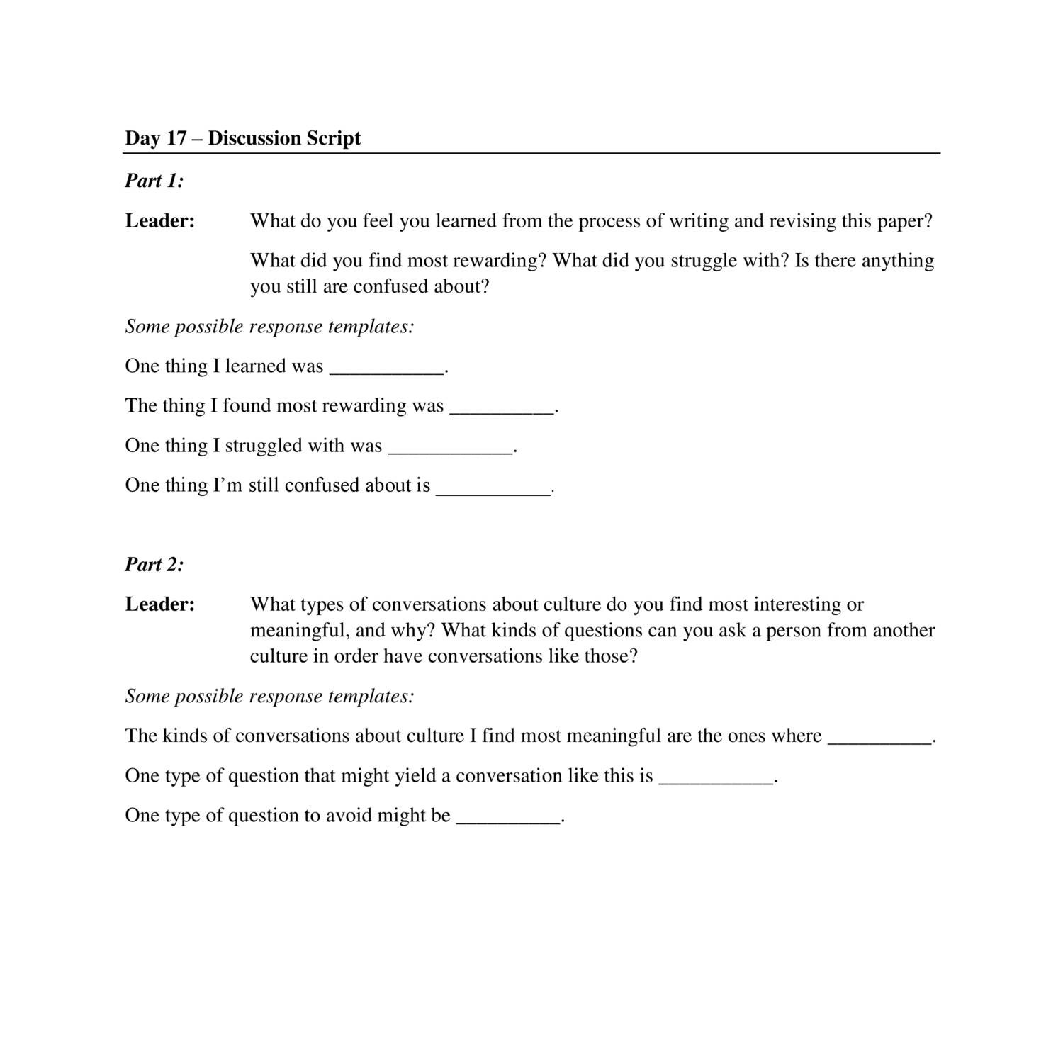 Day 17 Discussion Script.docx DocDroid