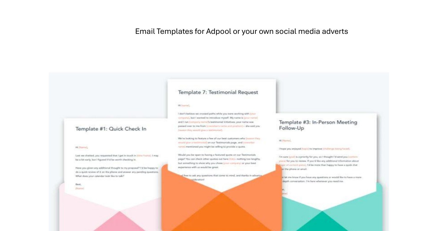 Ad Pool Email Template.docx | DocDroid