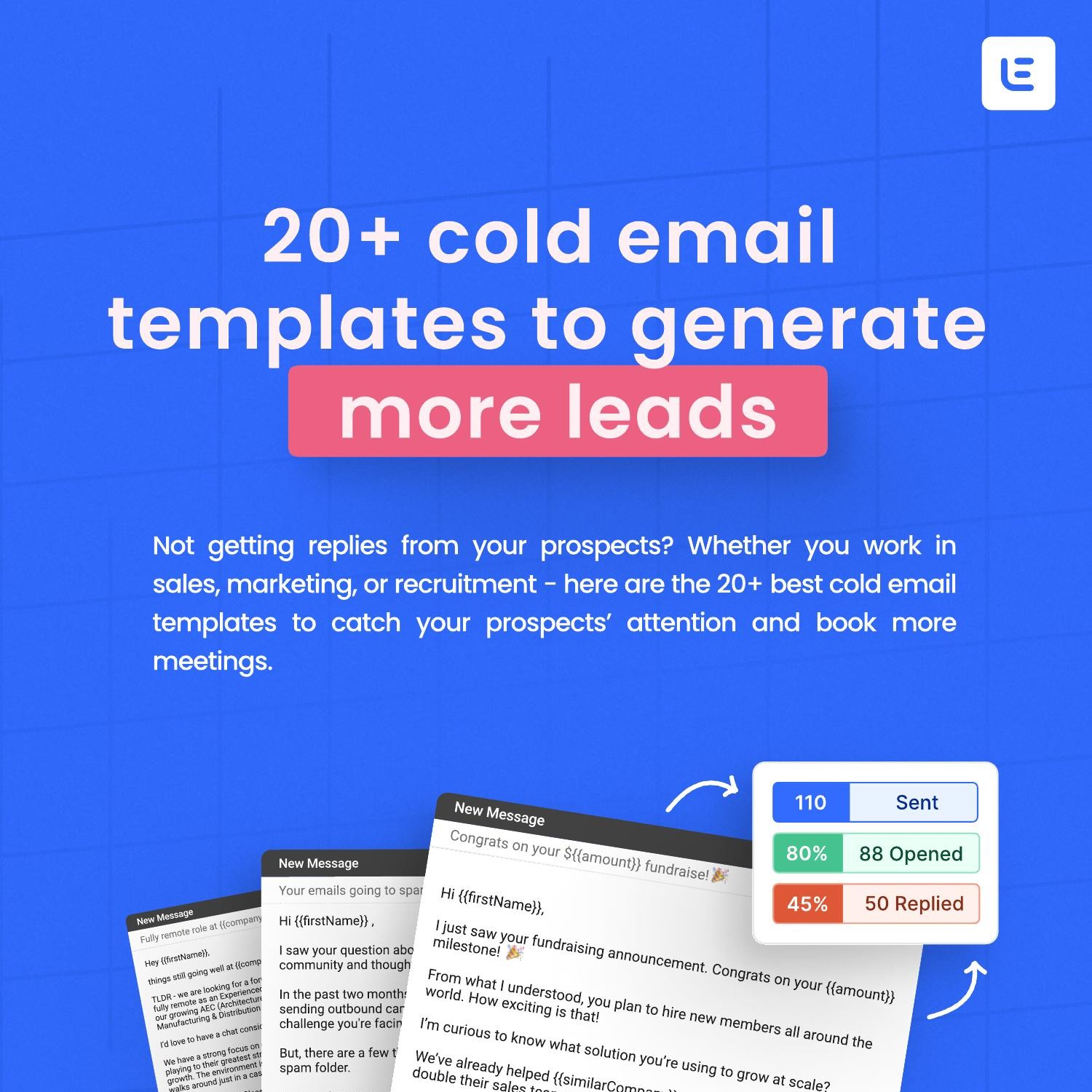 20+ cold email templates to generate more leads eBook.pdf | DocDroid