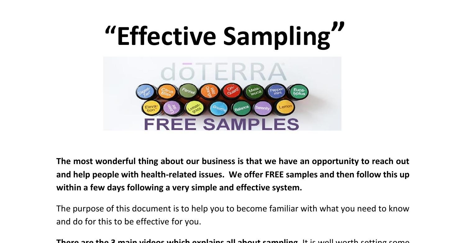 effective sampling guide.docx DocDroid