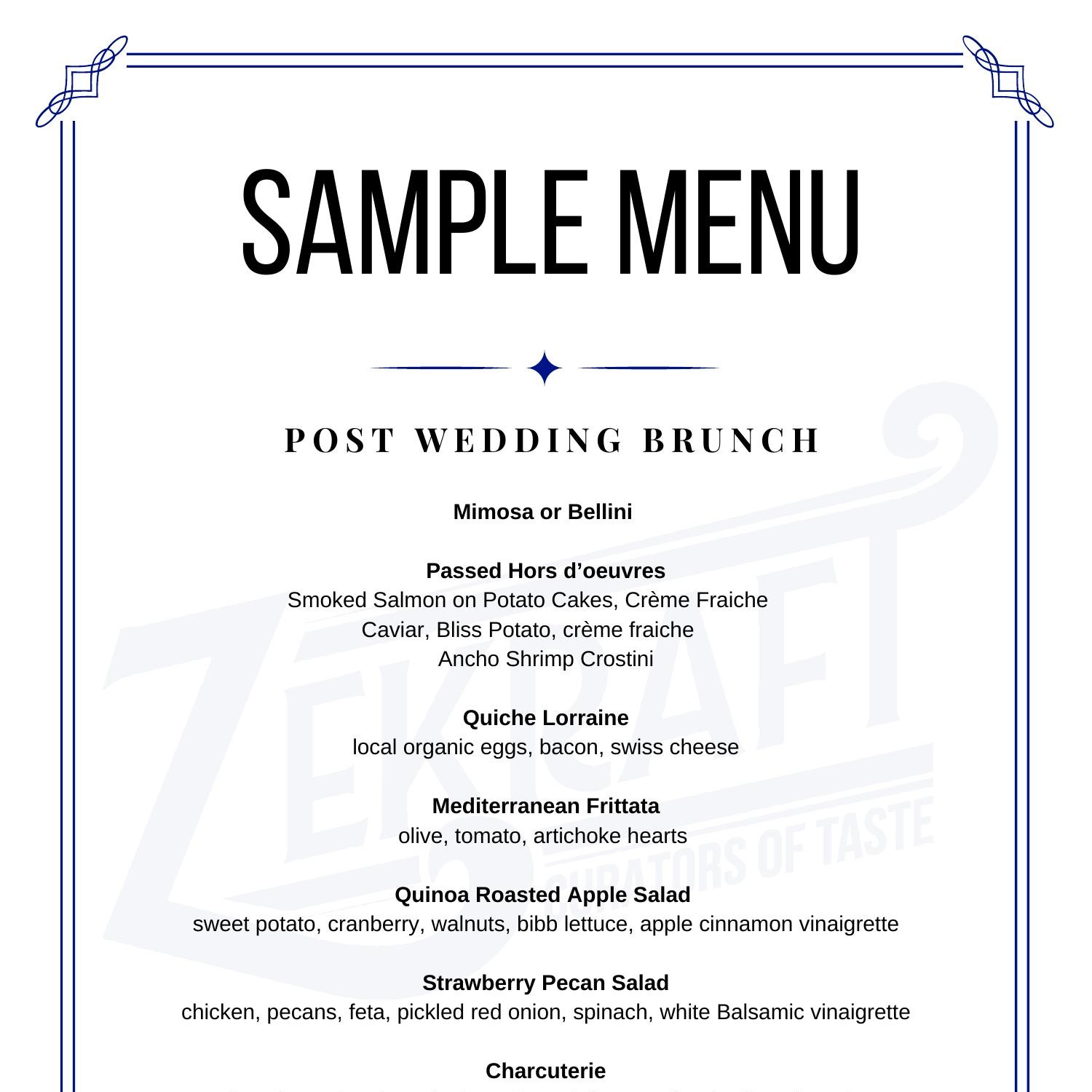 ZEKRAFT MENUS - SAMPLE AND FULL.pdf | DocDroid