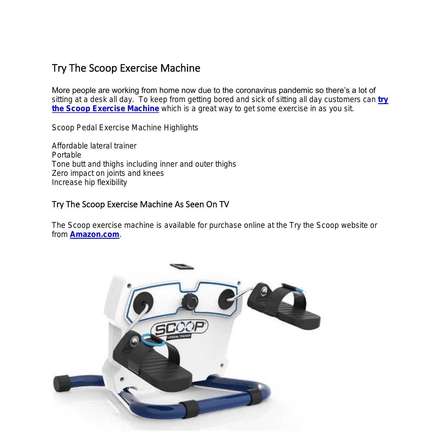 Try The Scoop Exercise Machine.docx DocDroid