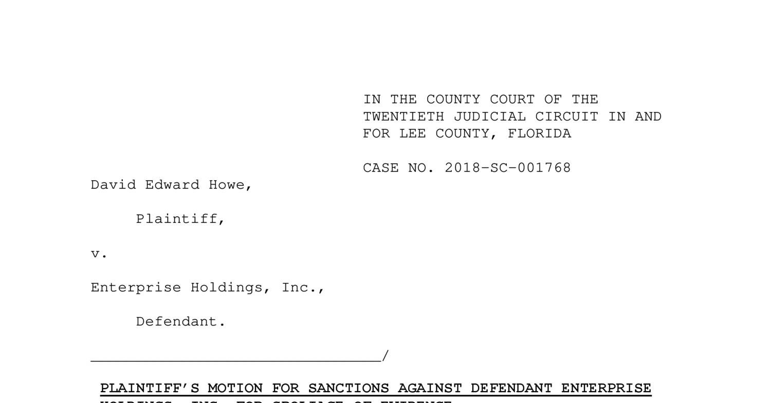 Motion to Sanction for Evidence Spoliation.pdf DocDroid