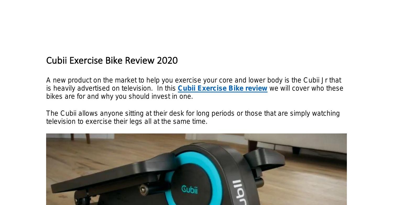 Cubi exercise best sale bike