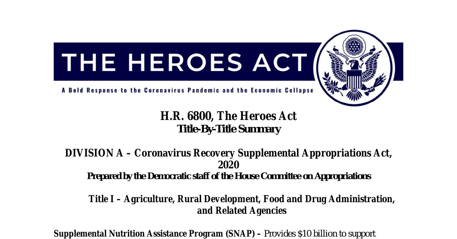 Heroes Act Summary.pdf DocDroid